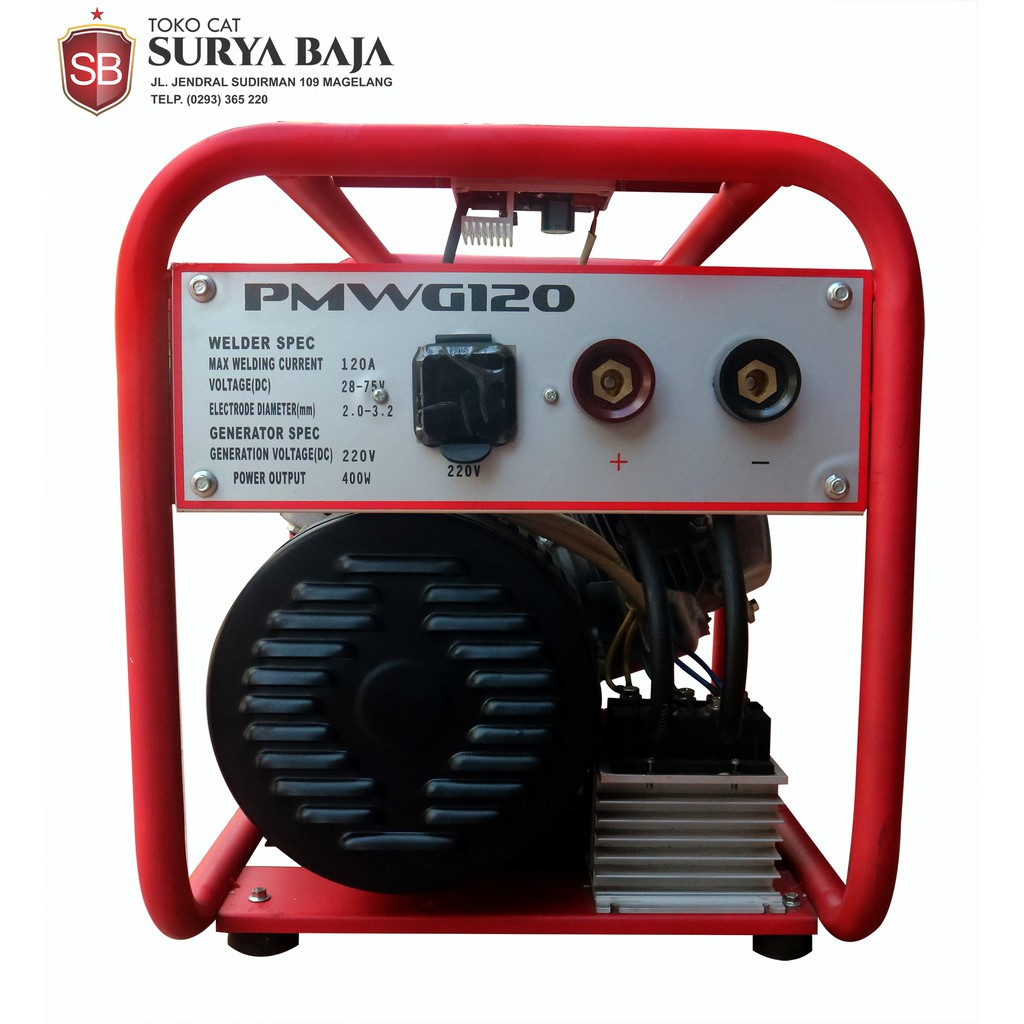 Welding Generator Merk Tiger Type PMWG 120