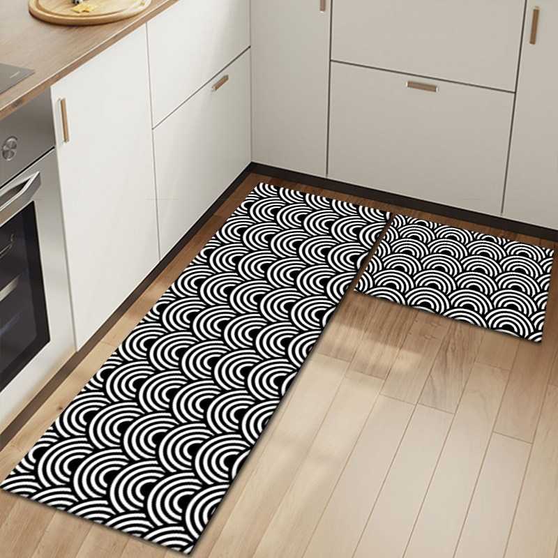 Alas Kaki Dapur Anti Slip Keset Dapur Anti Slip Karpet Dapur Panjang Anti Slip Keset Dekorasi Dapur Karpet Dapur Anti Slip Kitchen Keset Dapur Anti Slip Menyerap Air 50 x 160 cm