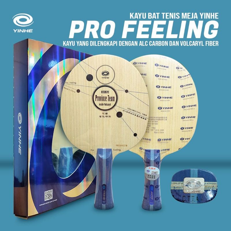 KAYU TENIS MEJA YINHE PROVINCE TEAM PRO FEELING ORIGINAL