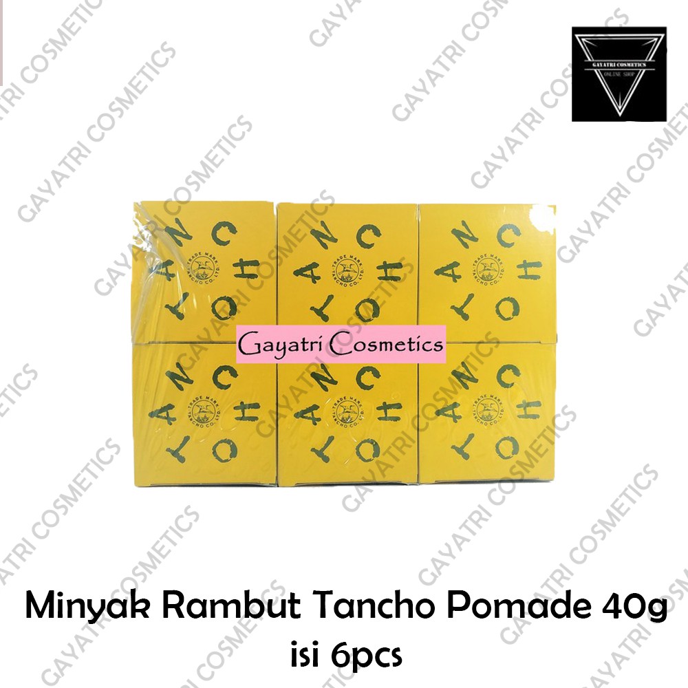 Minyak Rambut Tancho Pomade 40g isi 6pcs