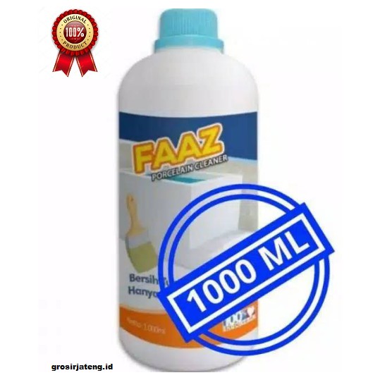 Pembersih Keramik Kamar Mandi-Pembersih Lantai Keramik-Faaz Porcelain-Pembersih Kerak-Faaz 1000ml