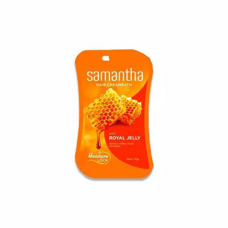 ♥️Afnansa♥️ SAMANTHA Hair Creambath 30gr ~ Creambath Rambut Samantha