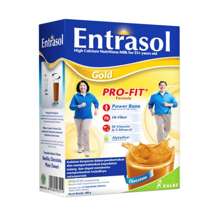 

ENTRASOL GOLD COKLAT 600 GR