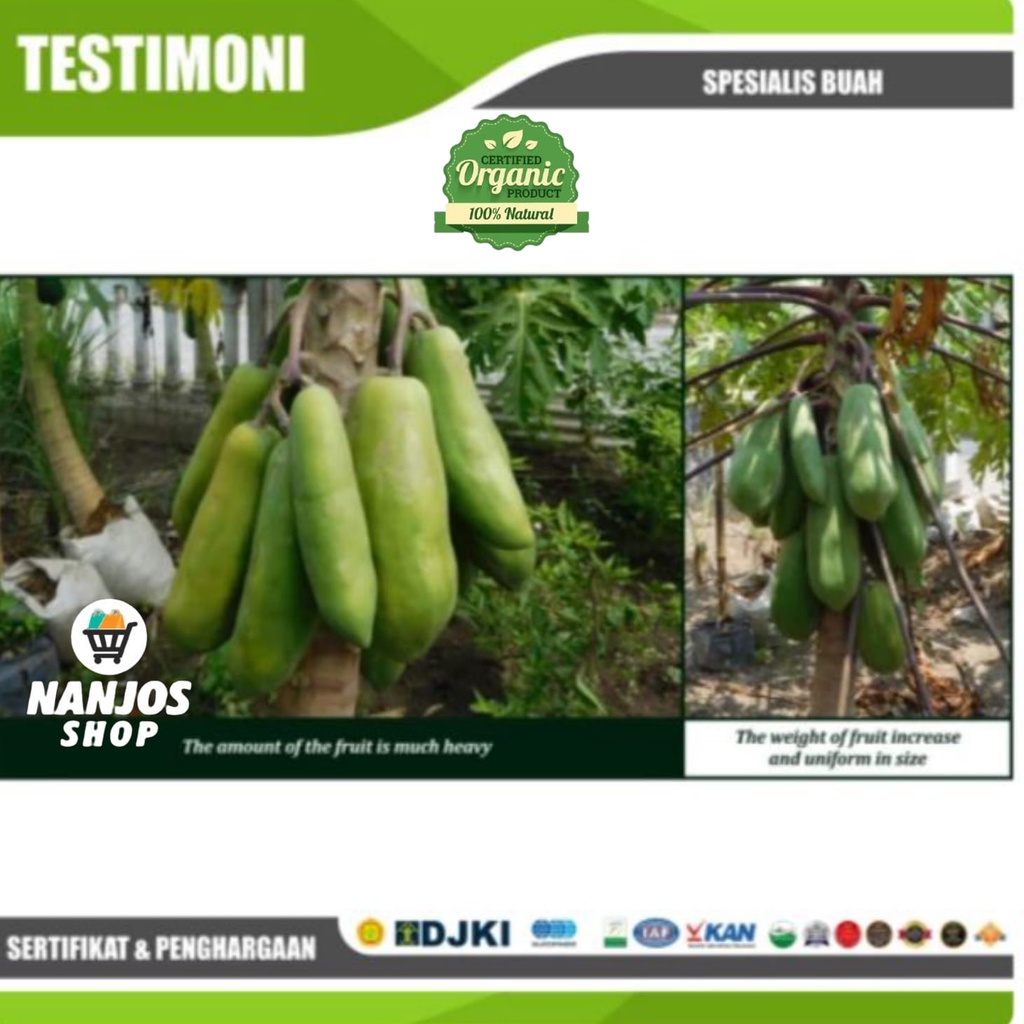 GDM Pupuk Organik Cair untuk Buah Buahan / Pupuk Organik Penyubur 1 L