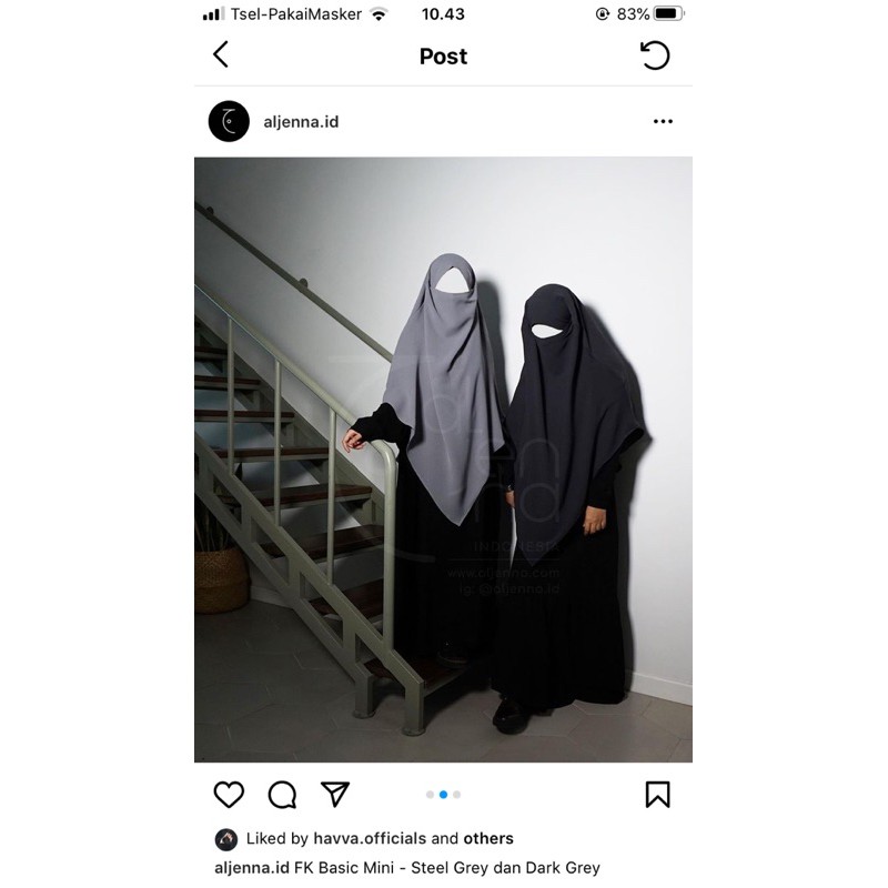 aljenna fk mini basic dark grey & jetblack marzan new