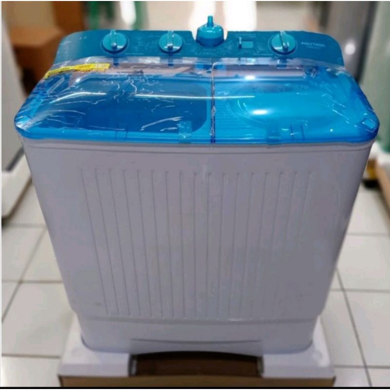 POLYTRON 9 KG MESIN CUCI 2 TABUNG POLYTRON PWM9072 PWM-9072 PWM 9072