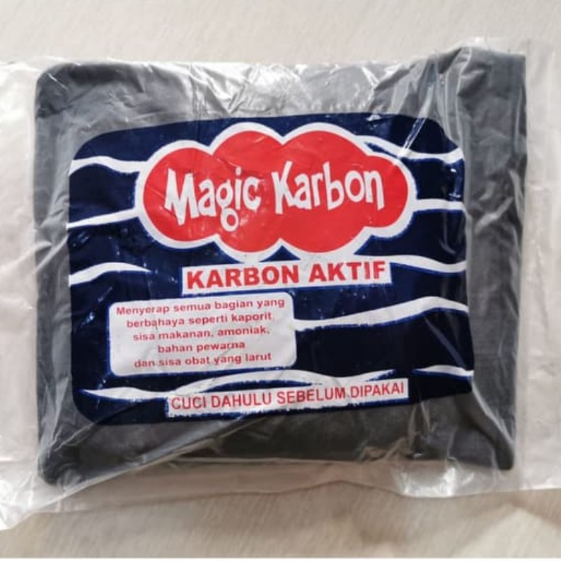 Magic Karbon Arang Karbon Aktif -  Filter Aquarium Penjernih air