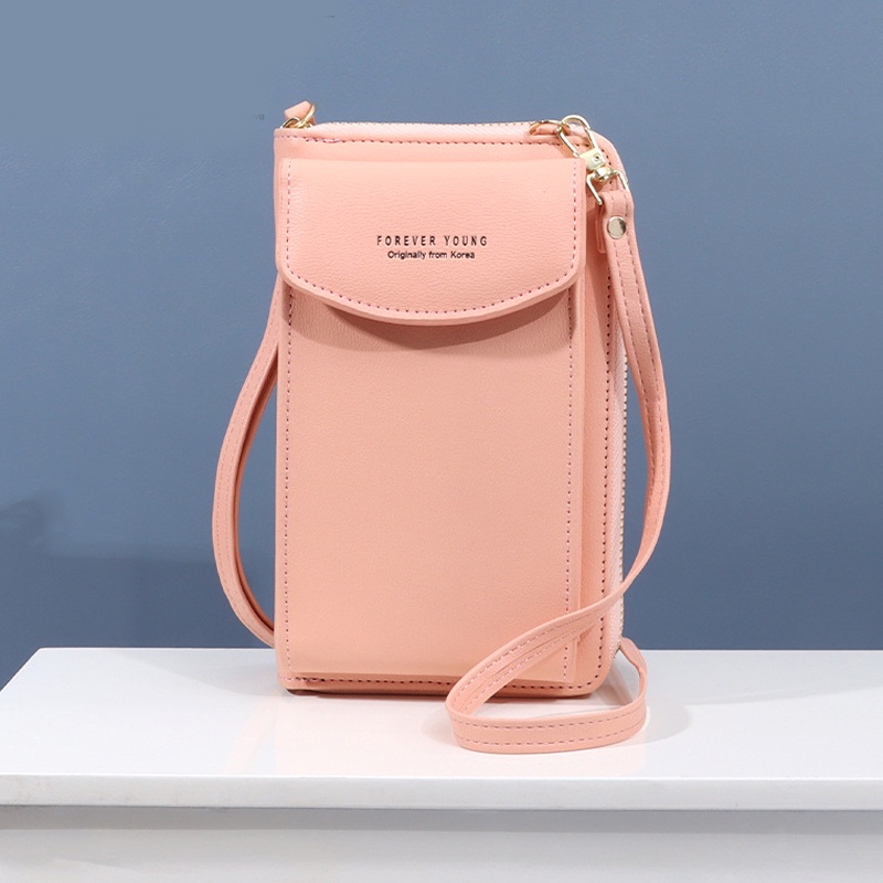 Dompet Hp Wanita Remaja Multifungsi Murah Model Kekinian Bahan Sintetis