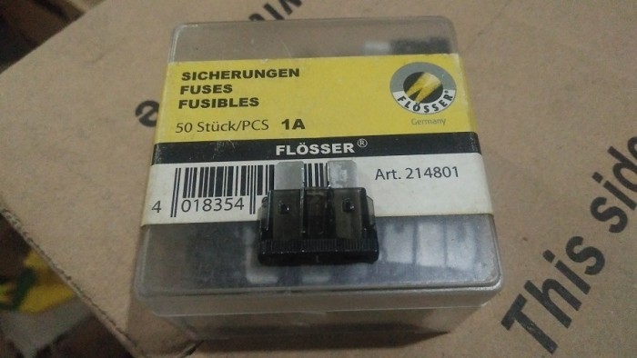 Sekring Sekering Tancap Besar DX Fuse Mobil Truk 1A Flosser Germany