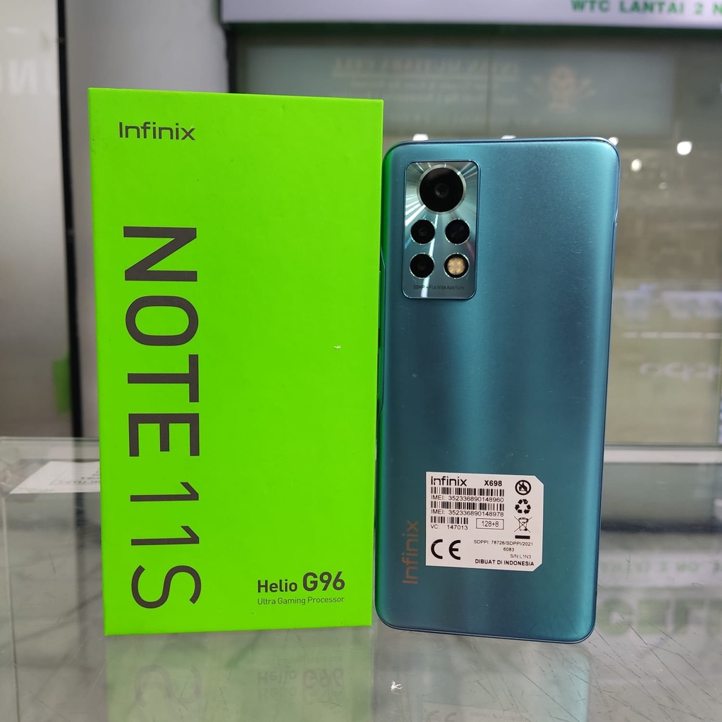 Infinix Note 11s 8GB/128GB (SECOND)
