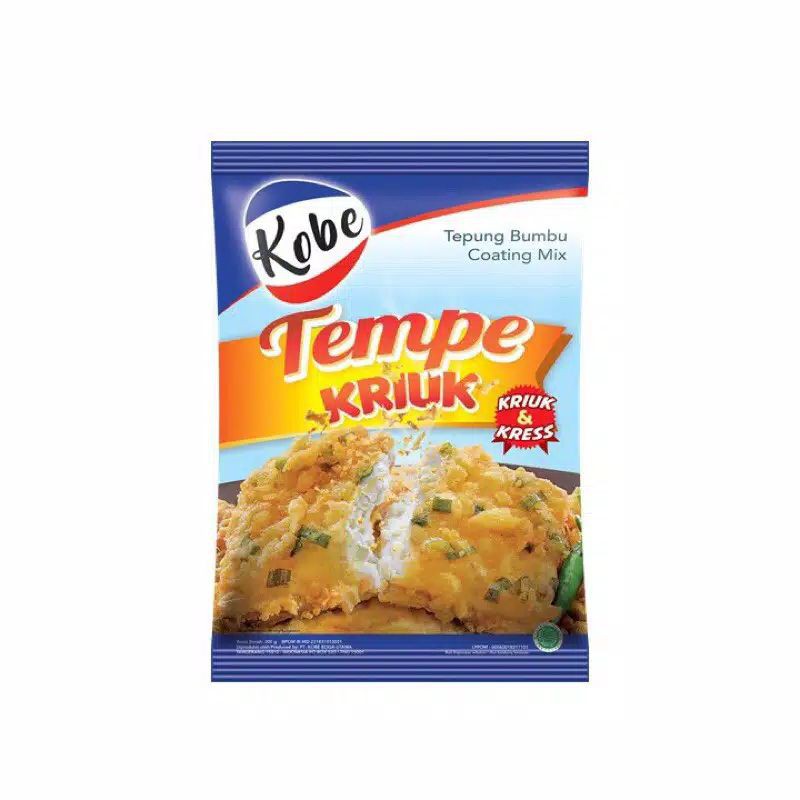 

Tepung Kobe Tempe Kriuk 70gr