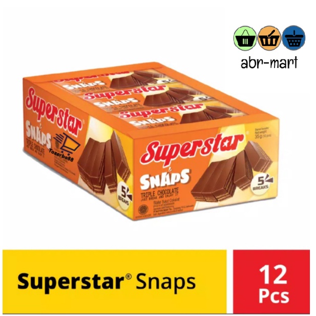 

ROMA SUPERSTAR SNAPS 1 BOX ISI 12 PCS