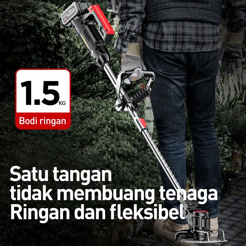 Reaim 12V24V188V Mesin potong rumput batrai Mesin pemotong rumput Mesin potong rumput listrik Pemotong Rumput alat potong rumput Baterai Beli produk untuk memberi Anda hadiah