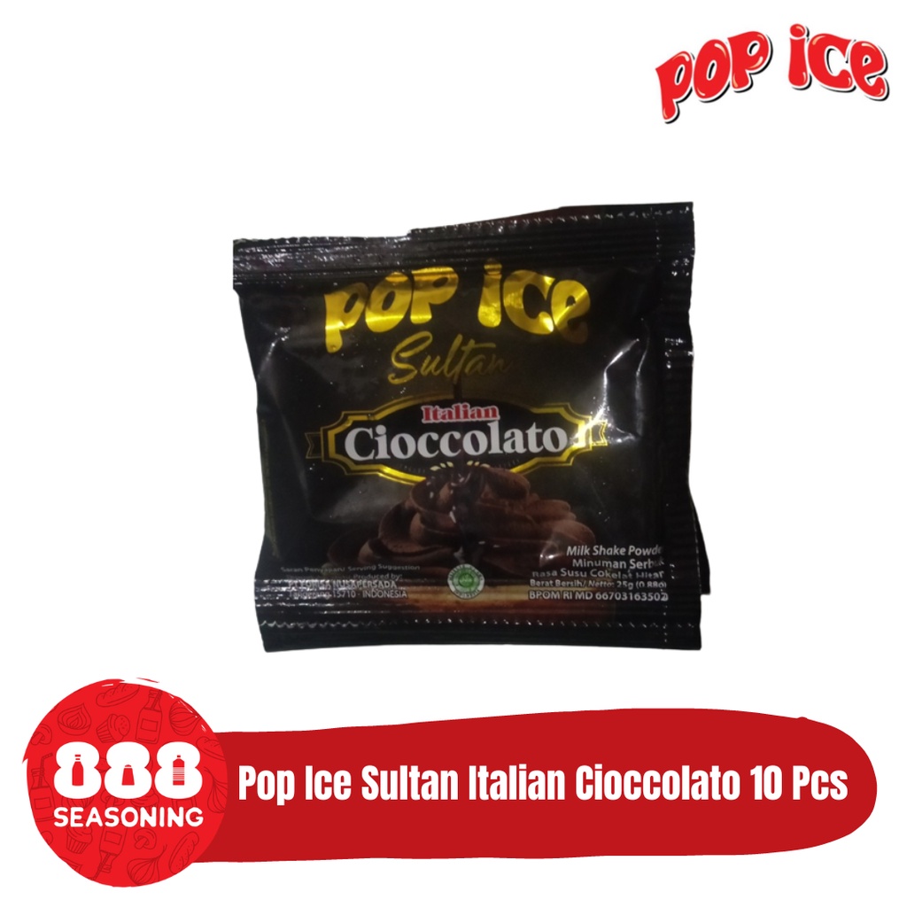 

POP ICE SULTAN ITALIAN CIOCCOLATO FLAVOUR 10 SACHET