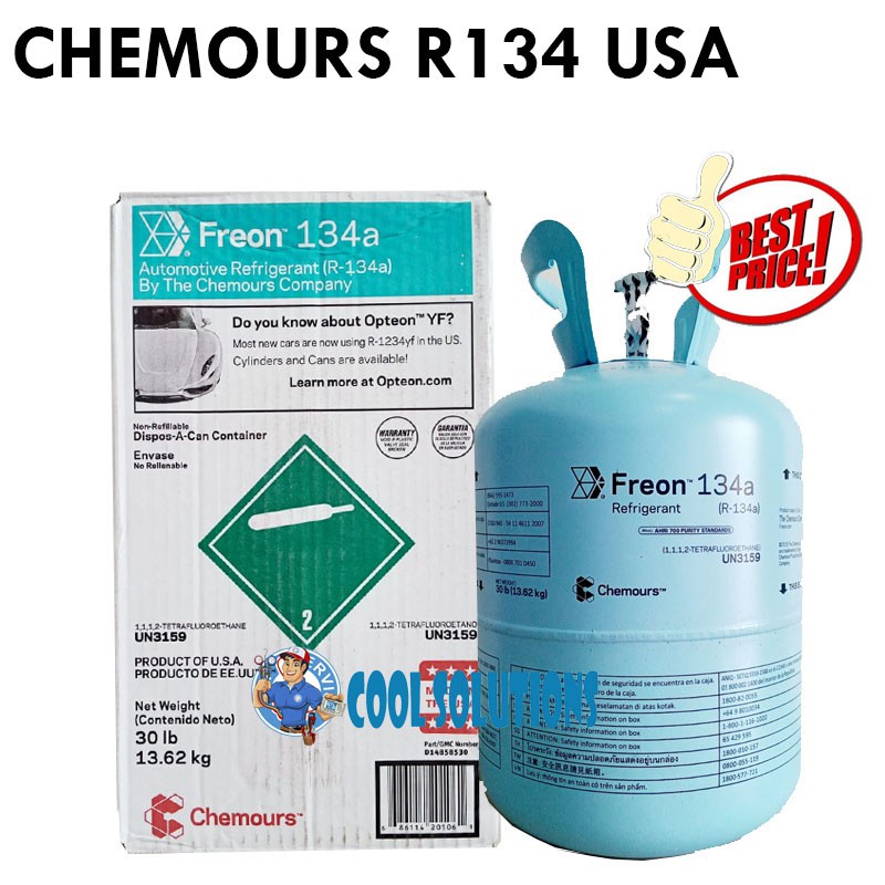 CHEMOURS FREON R134A USA ASLI