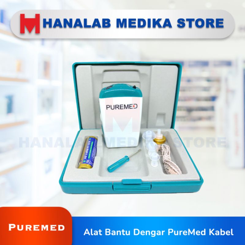 Alat Bantu Dengar Pure Med Kabel / Alat Bantu Dengar Puremed Kabel