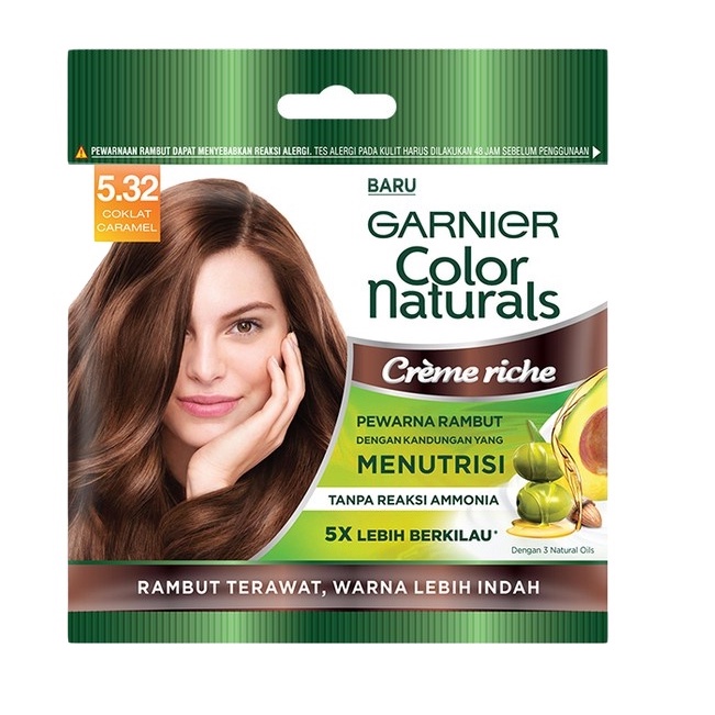 GARNIER Color Naturals Pewarna Rambut Sachet