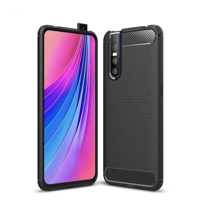 Case For Vivo V1   5 Pro Premium Softcase Carbon Fiber