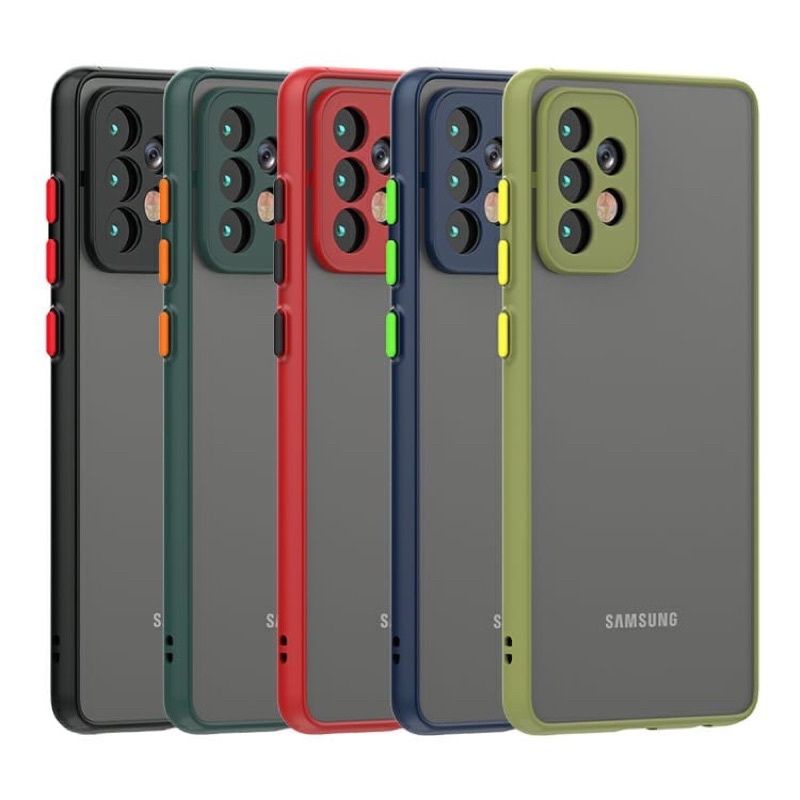 SOFTCASE SAMSUNG GALAXY A52S - CASE MATTE FULL COLOUR MY CHOICE BUMPER CASE PELINDUNG KAMERA