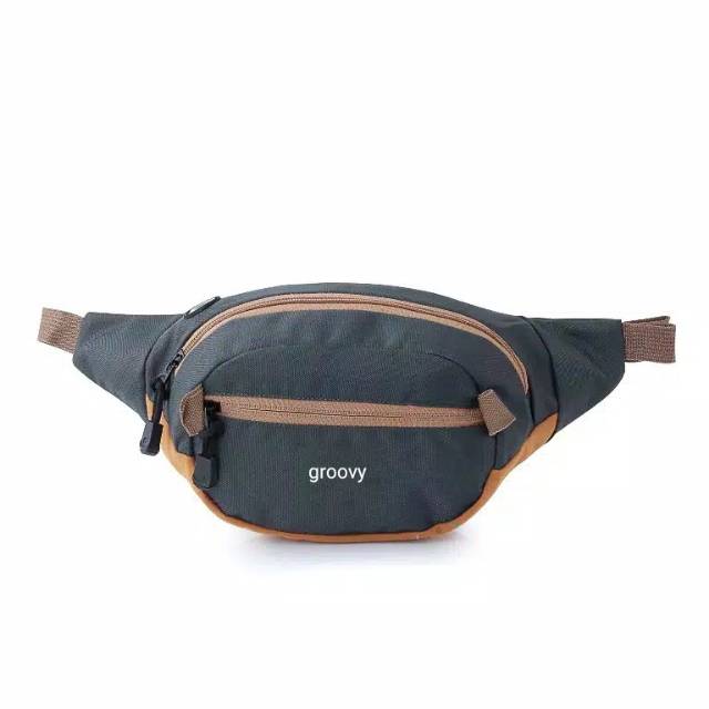 Groovy Tas Waistbag pria original groovy