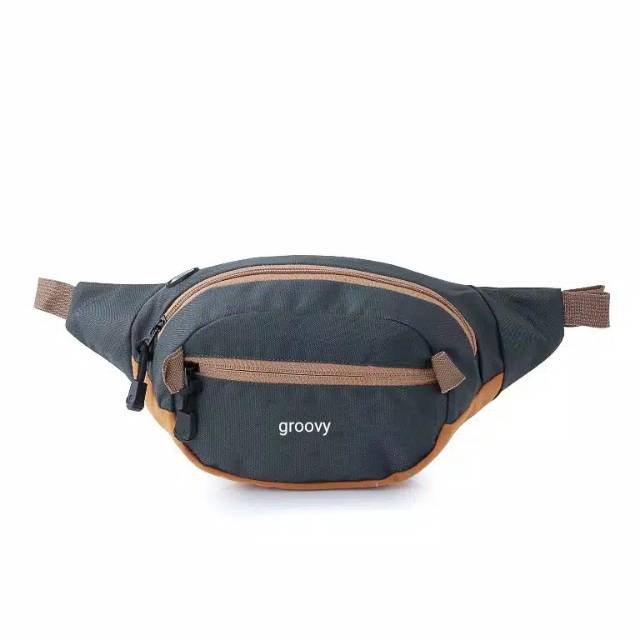 Waistbag waterproof Tas waistbag Waist bag Slingbag Sling bag groovy