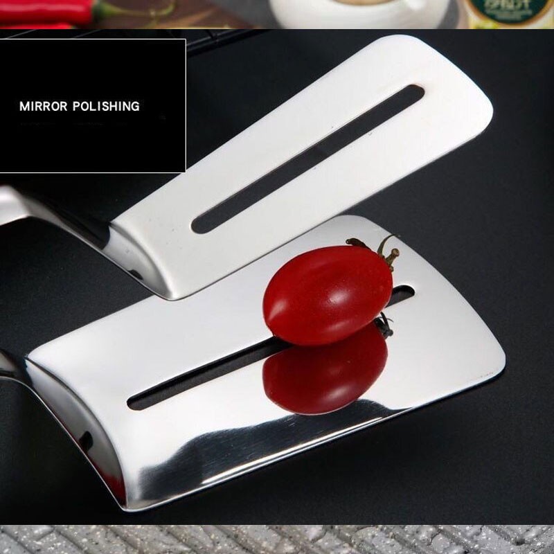 (BOW) Penjepit Makanan Bahan Stainless Steel Tahan Panas 3MN22