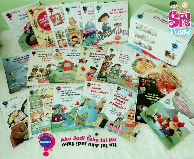 Buku Komik Sains Korea Confidence In Science Volume 1