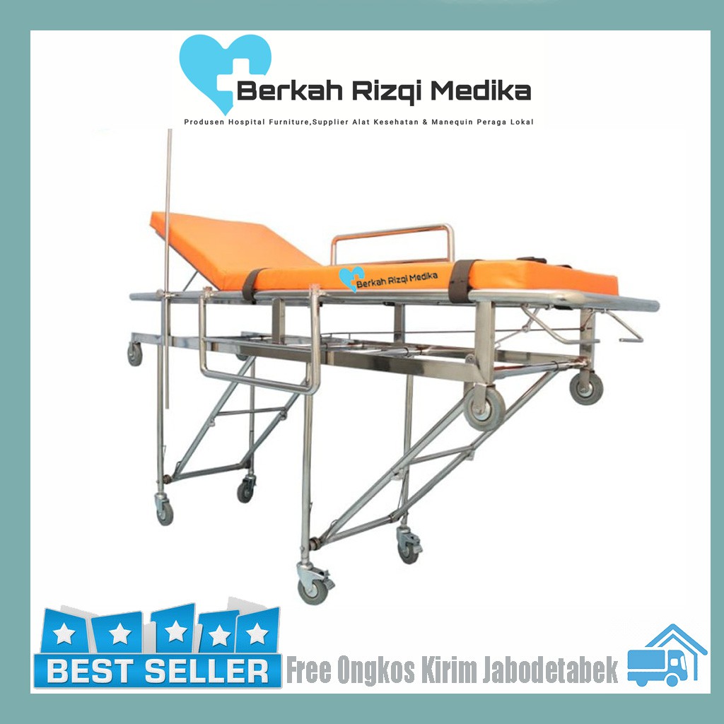 Brankar Ambulance 8 Roda / Stretcher Ambulance