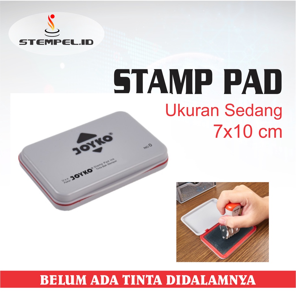 Jual Stamp Pad Bak Tinta Stempel Bantalan Tinta Stempel Bak Stempel ...