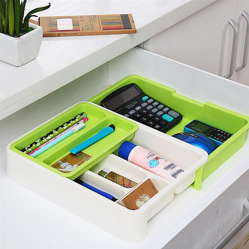 DrawerStore with Expandable Cutlery Tray