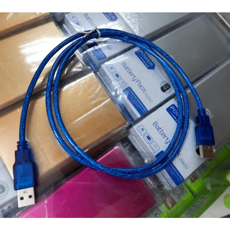 KABEL USB MALE TO MALE / CABLE USB TO USB 1.2 METER MURAH MERIAH