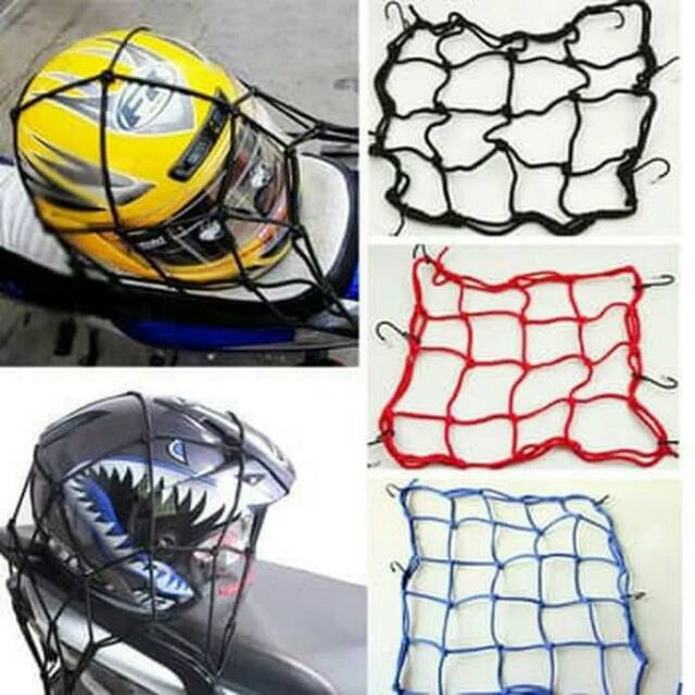 Tali pengikat helm bagasi helm