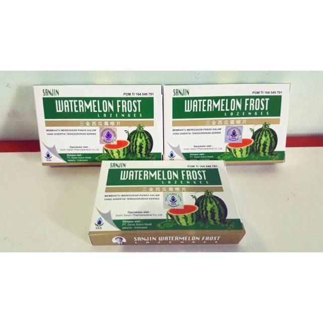 

Sanjin Watermelon Frost Permen