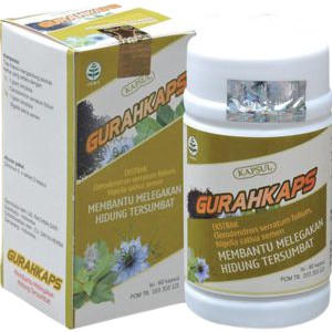 GURAHKAPS GRIYA HERBA 60 KAPSUL | HERBAL GURAH | OBAT GURAH | PERNAFASAN