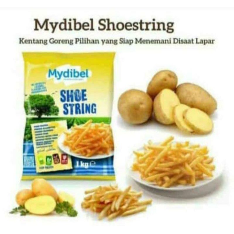 

Mydibel Shoestring Potato 1kg-Ready Stock Termurah *Murah Meriah* KENTANG MCD