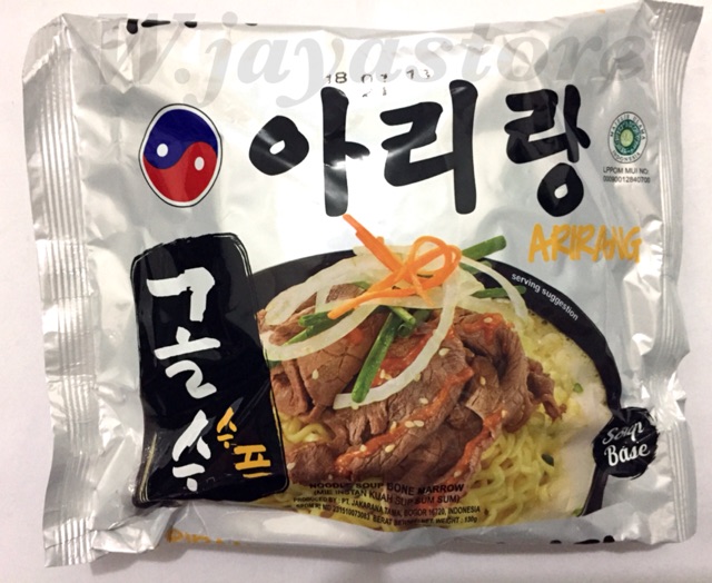 Mie Pedas Korea Arirang