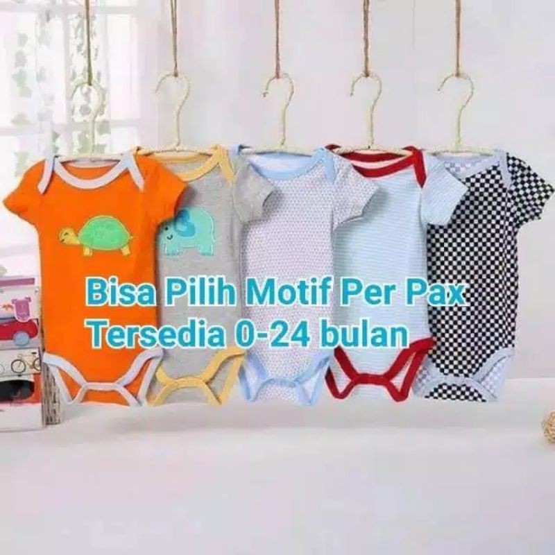 Jumper Bayi / jumper bayi 5 in 1 KODE J/ jumper bayi lengan pendek/ jumper bayi/ sleepsuit bayi/ kaos bayi