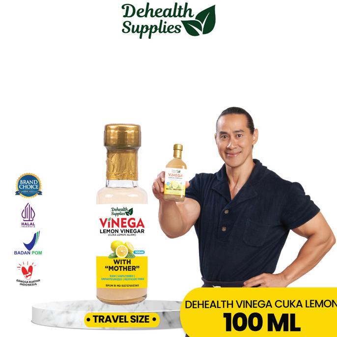 

Dehealth Supplies VINEGA Lemon Vinegar (Cuka Lemon Alami) 100 Ml