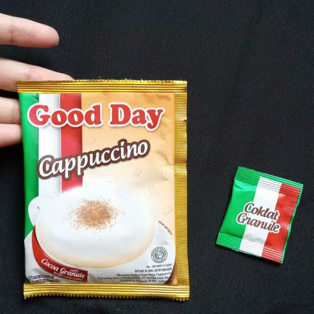 

Paket Kopi Ala Caffe Good day Cappucino Original 5 sachet