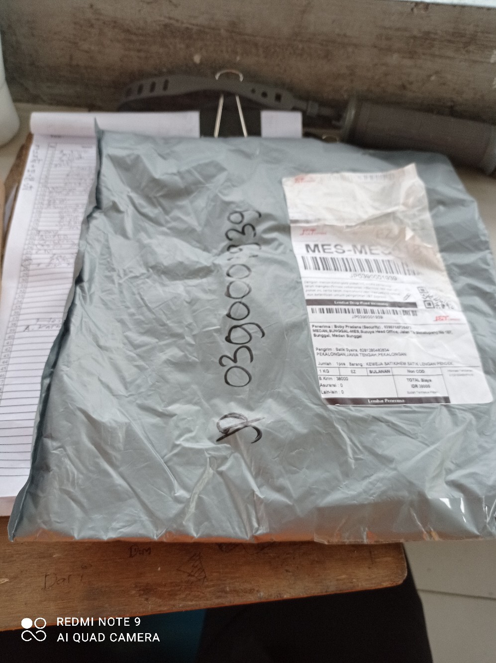 Batik Tunik Shibori Jumputan Terbaru Size S-3l / Hrb026 Yelbor Navbor / Biru Putih