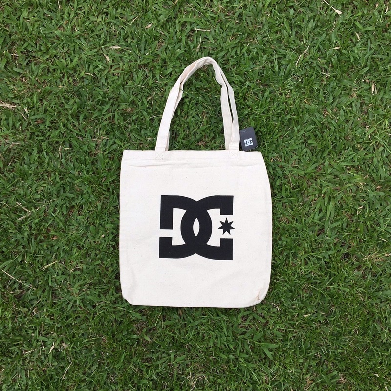 TOTEBAG DC SHOES BIG LOGO CREAM
