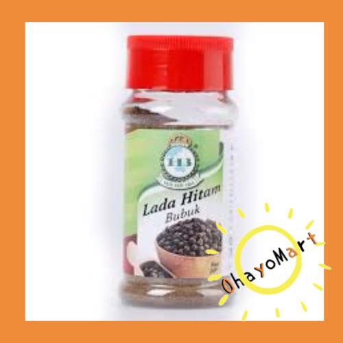 113 &quot;satu satu tiga&quot; Lada hitam bubuk/ black pepper powder 50g