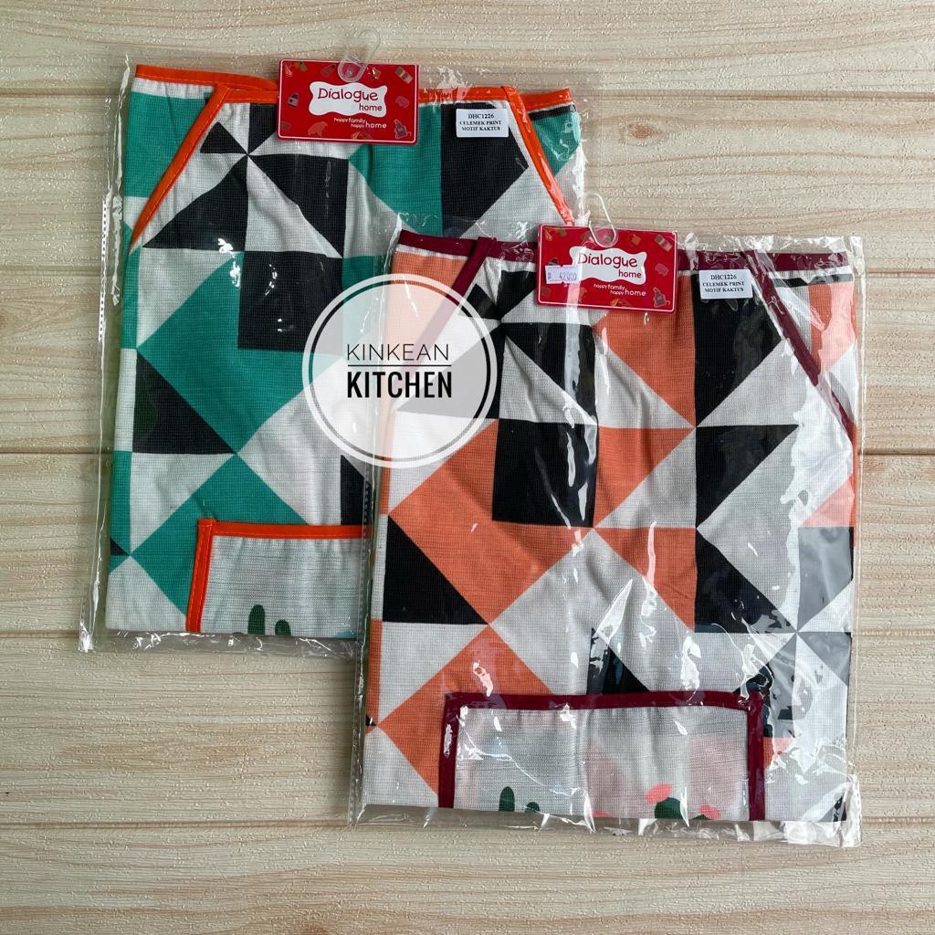 Celemek Print Motif Dialogue Home