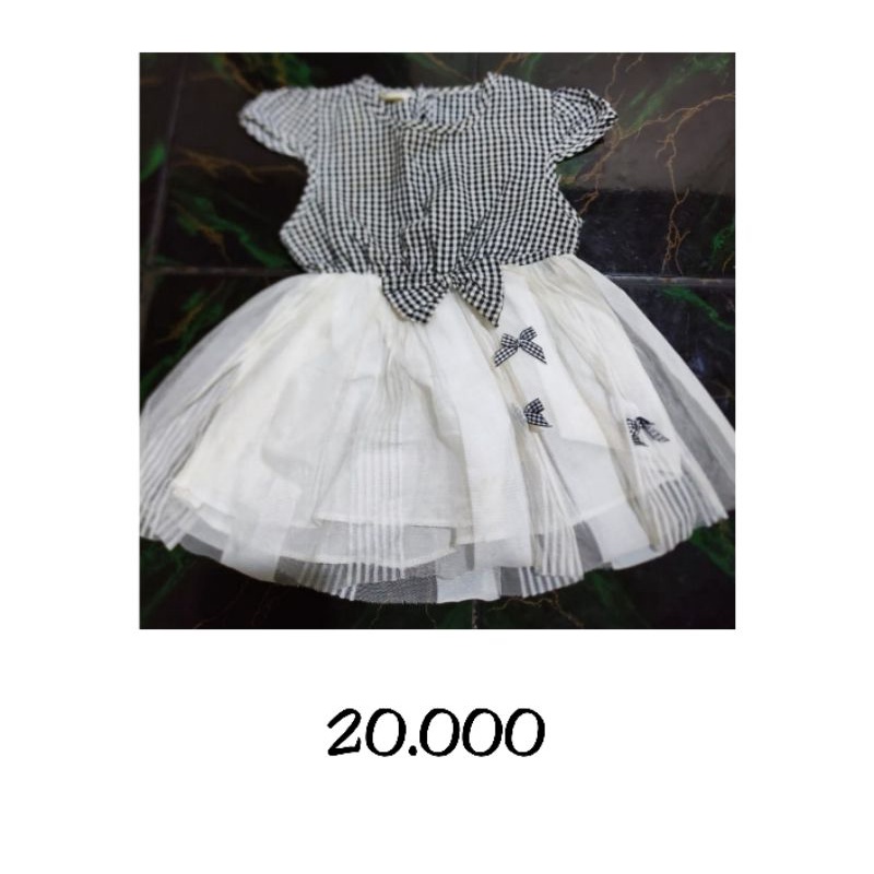 preloved dress bayi, dress anak, pl baju bayi / dress ultah / dress pesta