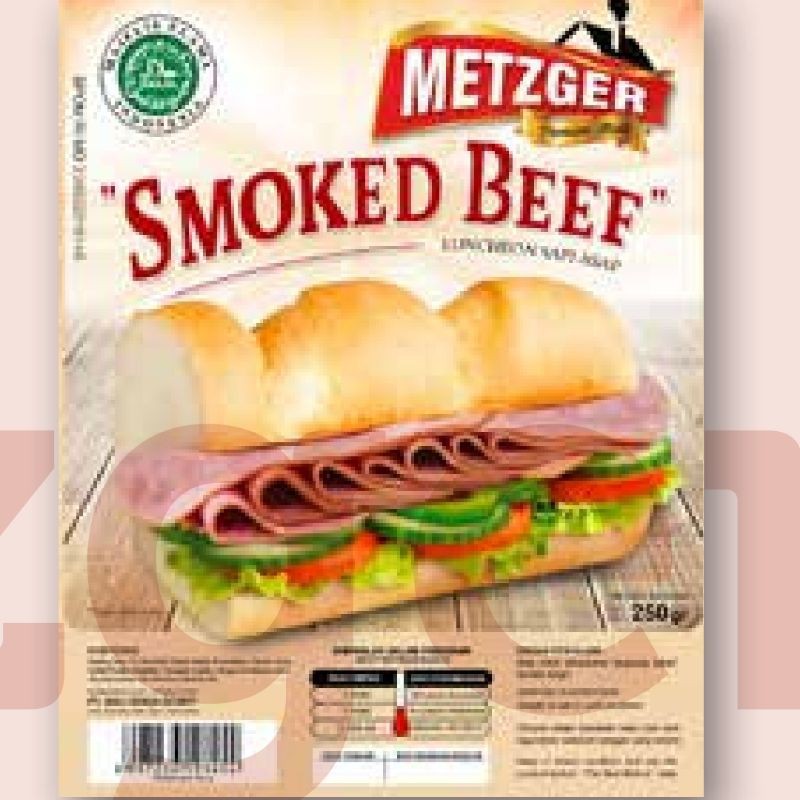 

Smoked Beef Sliced Metzger HALAL