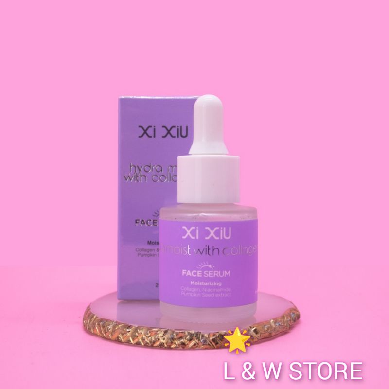 Xi XiU HYDRA MOIST WITH COLLAGEN FACE SERUM/SERUM WAJAH/BPOM