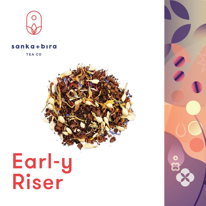 

TEH-DAUN- SANKA+BIRA EARL-Y RISER (TEA BLEND, BLACK TEA BASED) - LOOSE LEAF -DAUN-TEH.