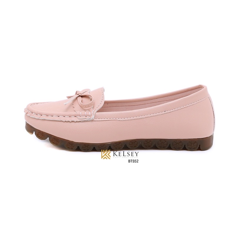 (GRATIS ALAS KAKI) RESTOCK!!  Nicole Sepatu Flat Wanita Kelsey BTS52 Sepatu Wanita Import Slip On Soft Kanvas Elastis Anti Slipf