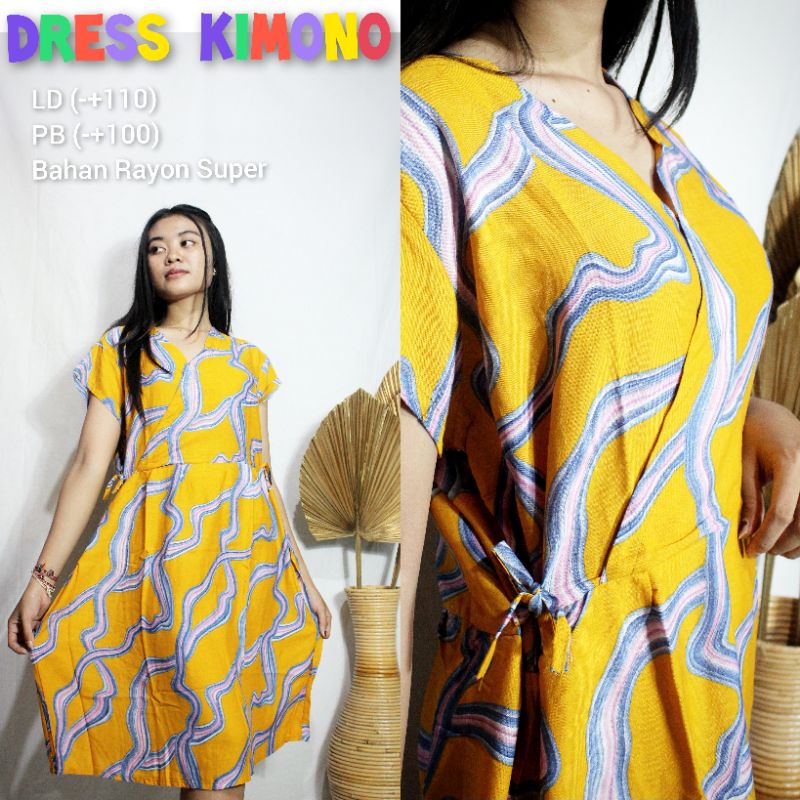 DASTER KIMONO RAYON BUSUI / BAJU TIDUR KEKINIAN