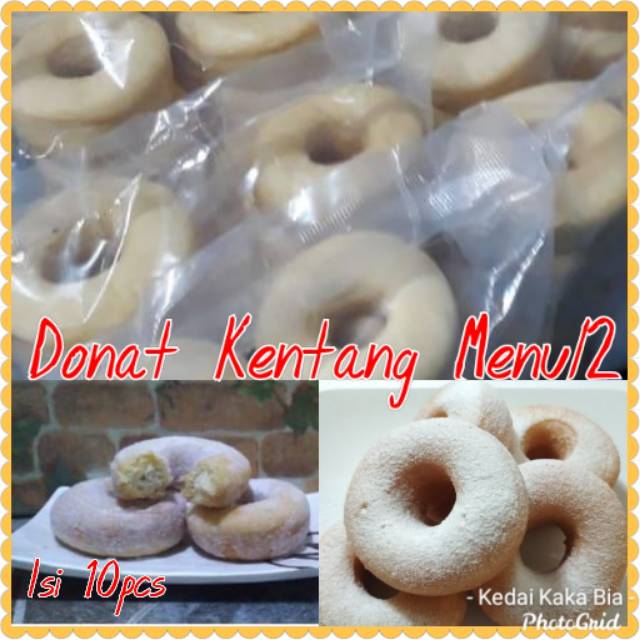 

Donat Kentang Menul Menul
